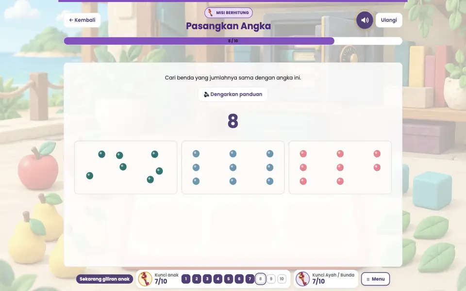 Screenshot anak level 8