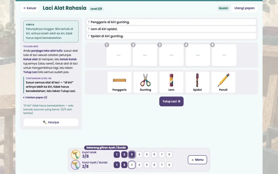 Screenshot ortu level 3
