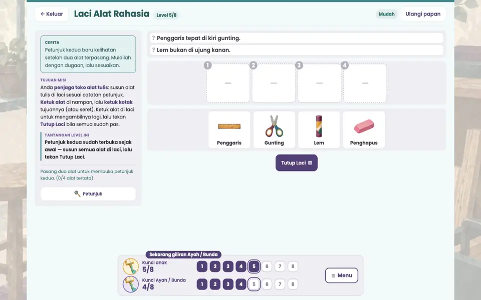 Screenshot ortu level 5