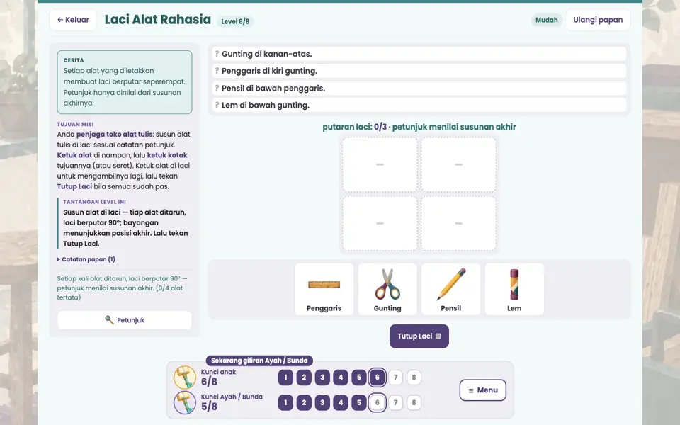Screenshot ortu level 6