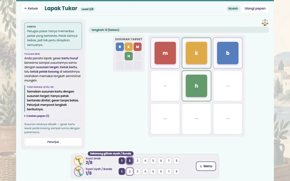 Screenshot ortu level 2