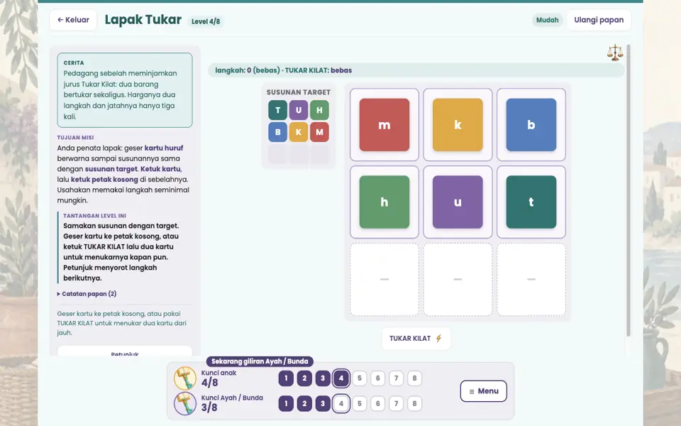 Screenshot ortu level 4