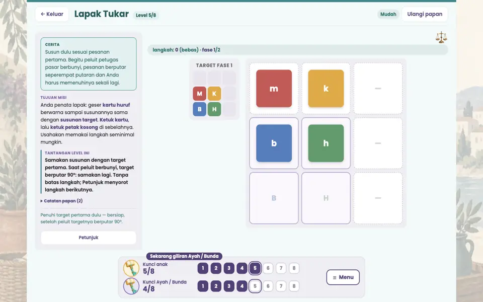 Screenshot ortu level 5