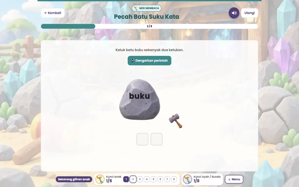 Screenshot anak level 2