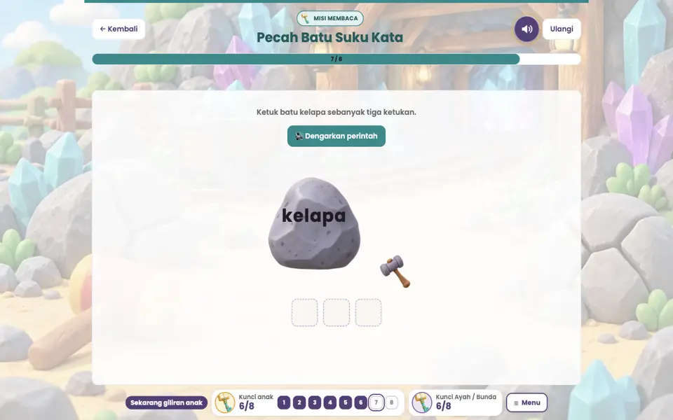 Screenshot anak level 7