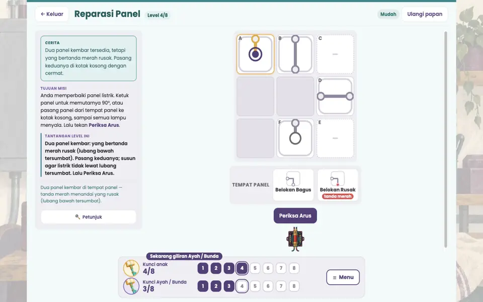 Screenshot ortu level 4