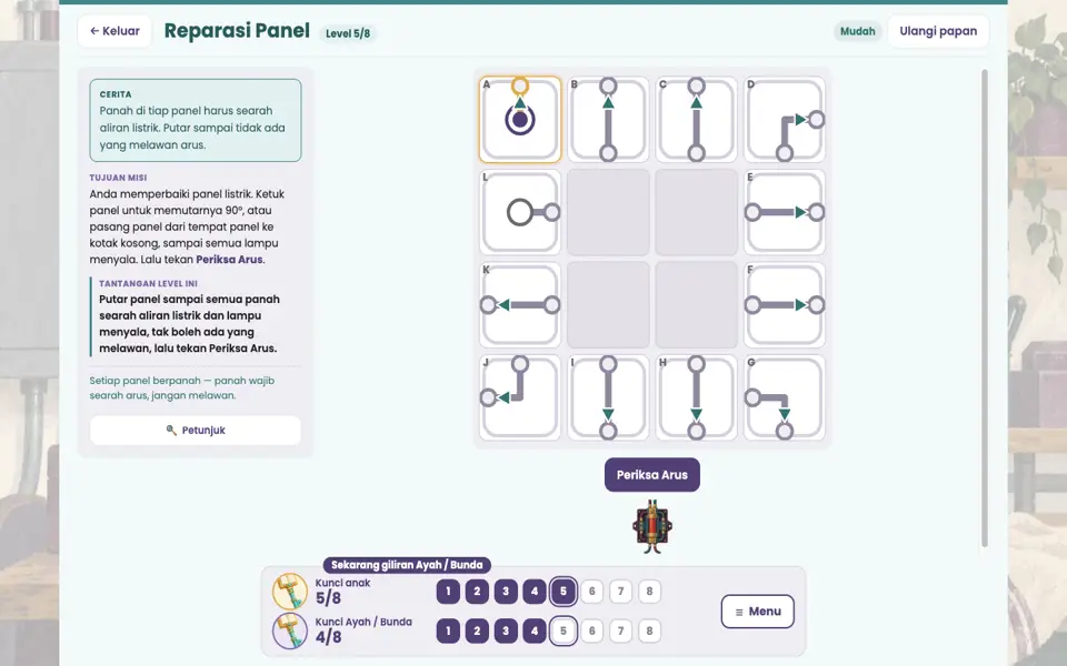 Screenshot ortu level 5