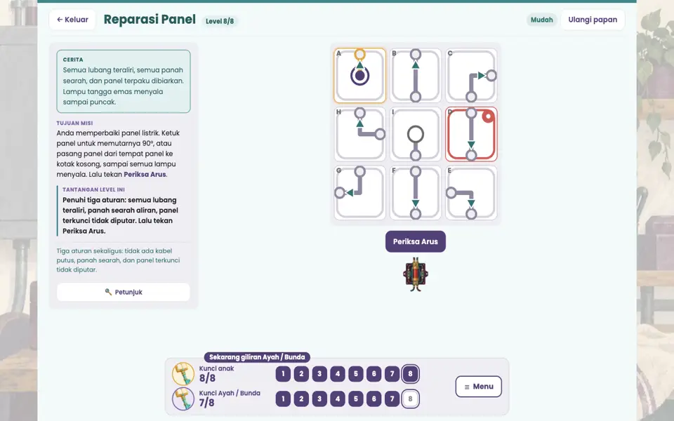 Screenshot ortu level 8