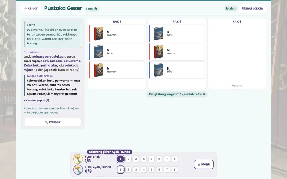 Screenshot ortu level 1