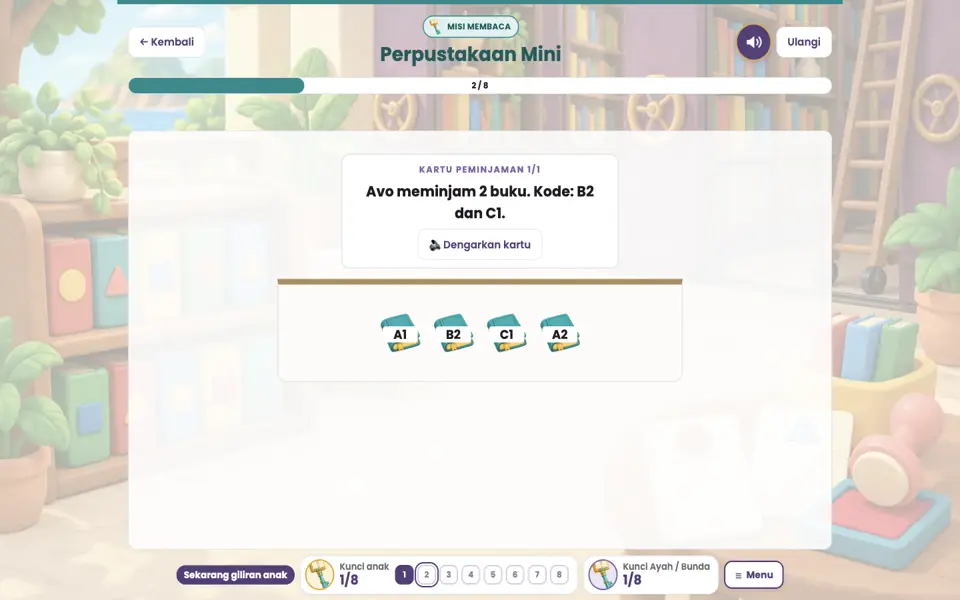 Screenshot anak level 2