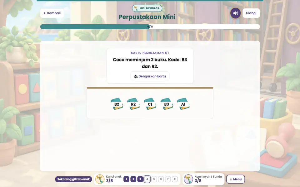 Screenshot anak level 4