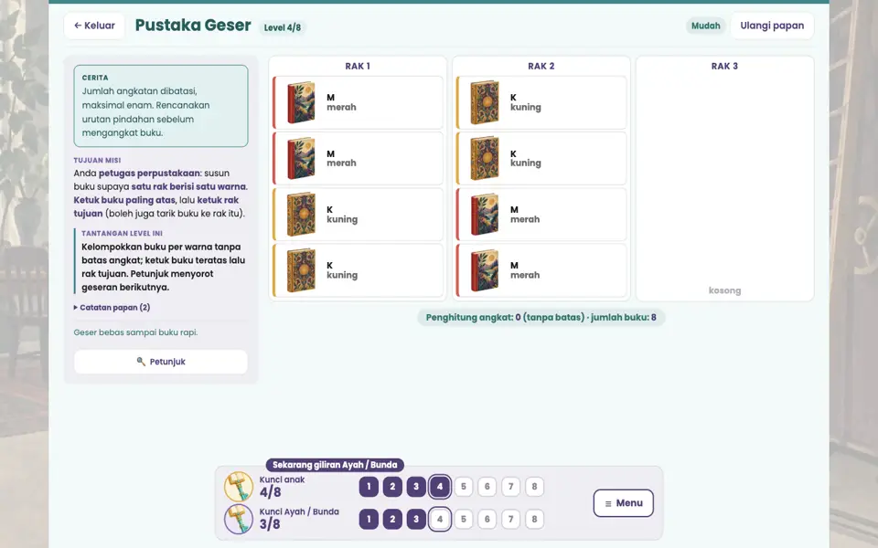 Screenshot ortu level 4