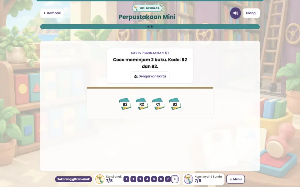 Screenshot anak level 8