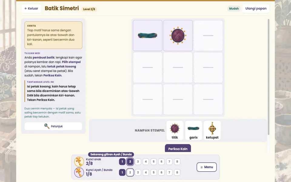 Screenshot ortu level 2