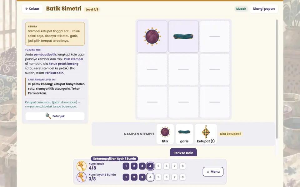 Screenshot ortu level 4
