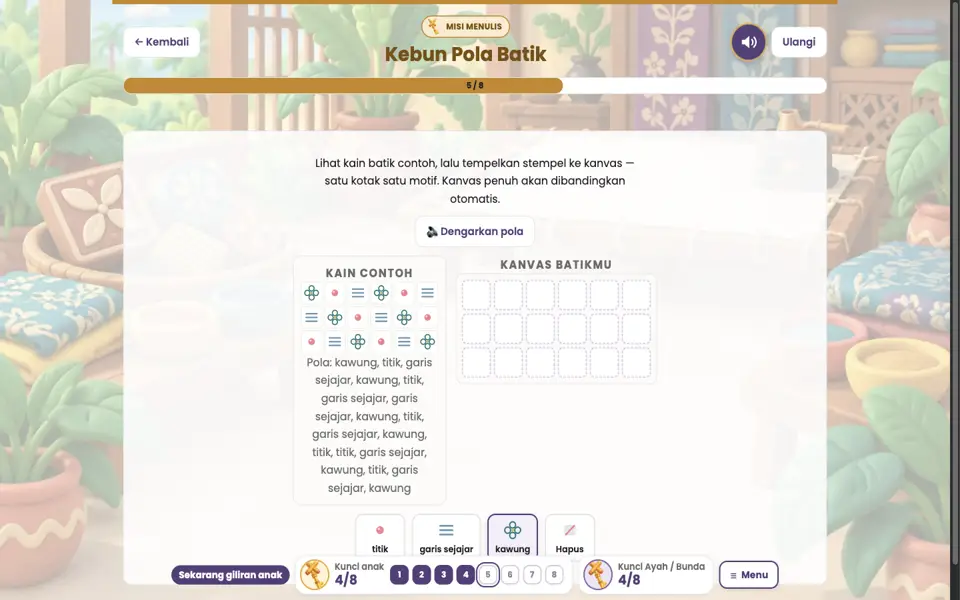 Screenshot anak level 5