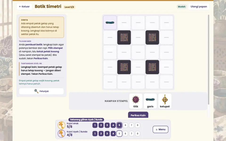 Screenshot ortu level 5