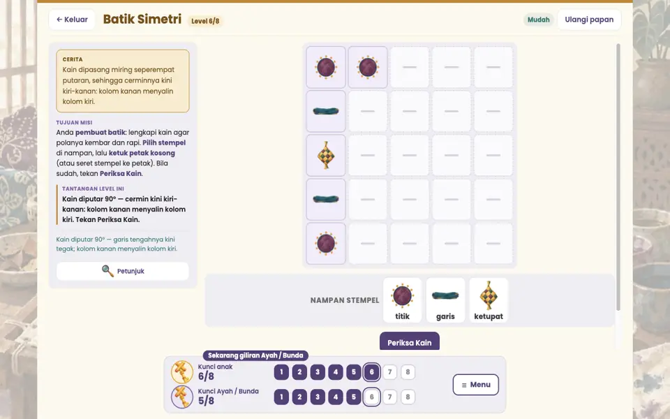 Screenshot ortu level 6