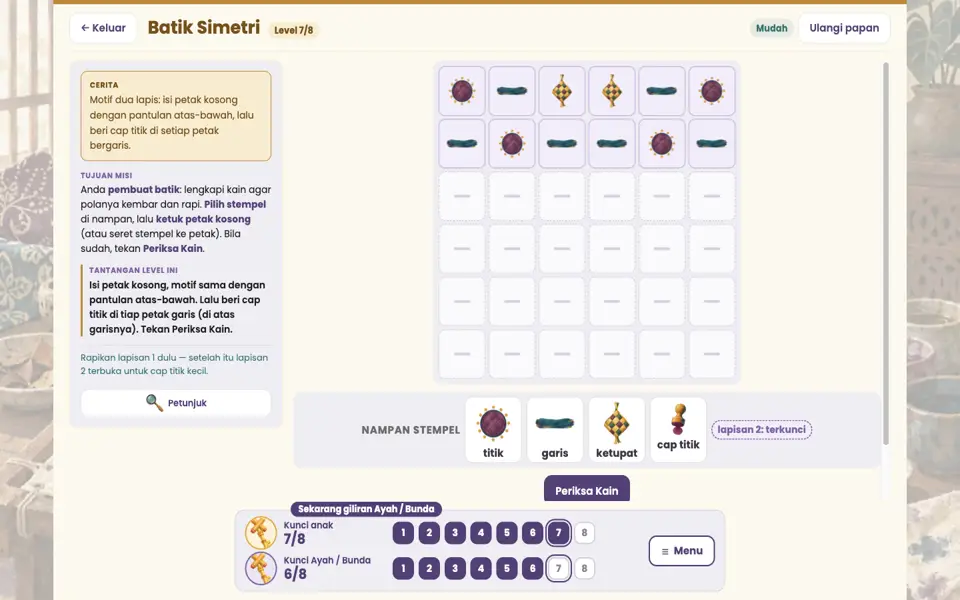 Screenshot ortu level 7