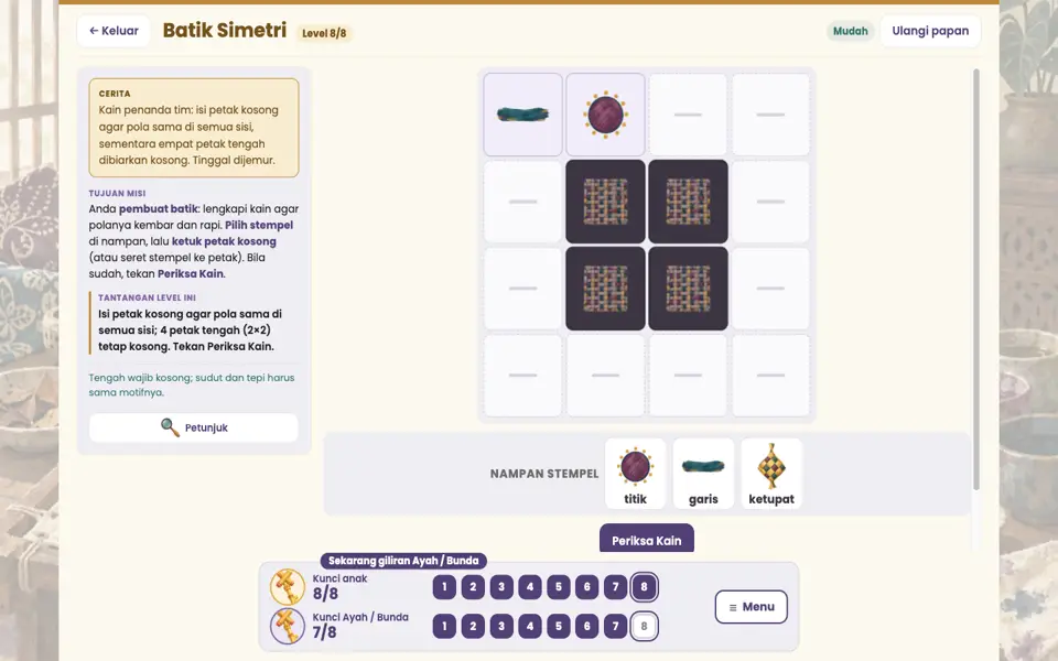 Screenshot ortu level 8