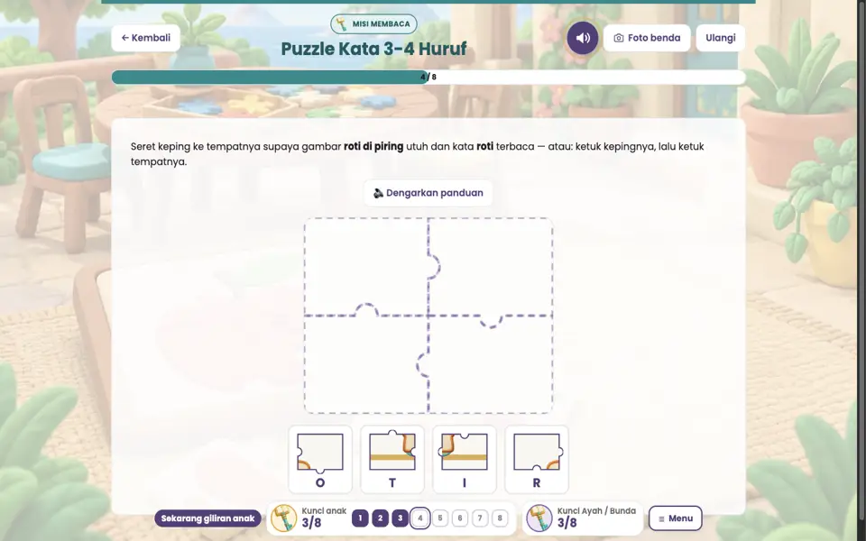Screenshot anak level 4
