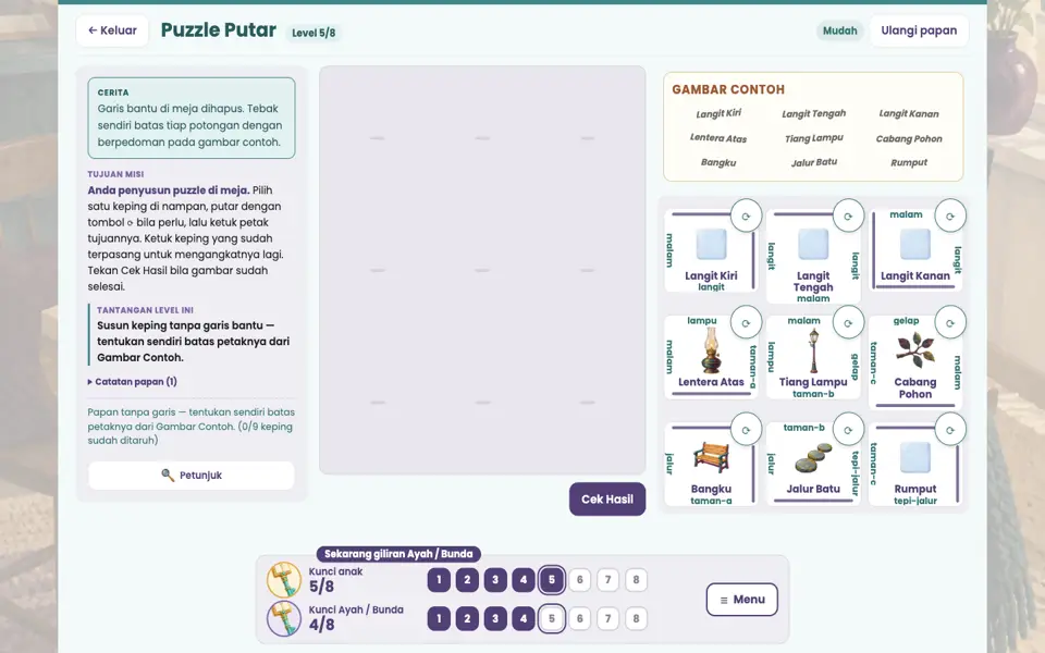 Screenshot ortu level 5
