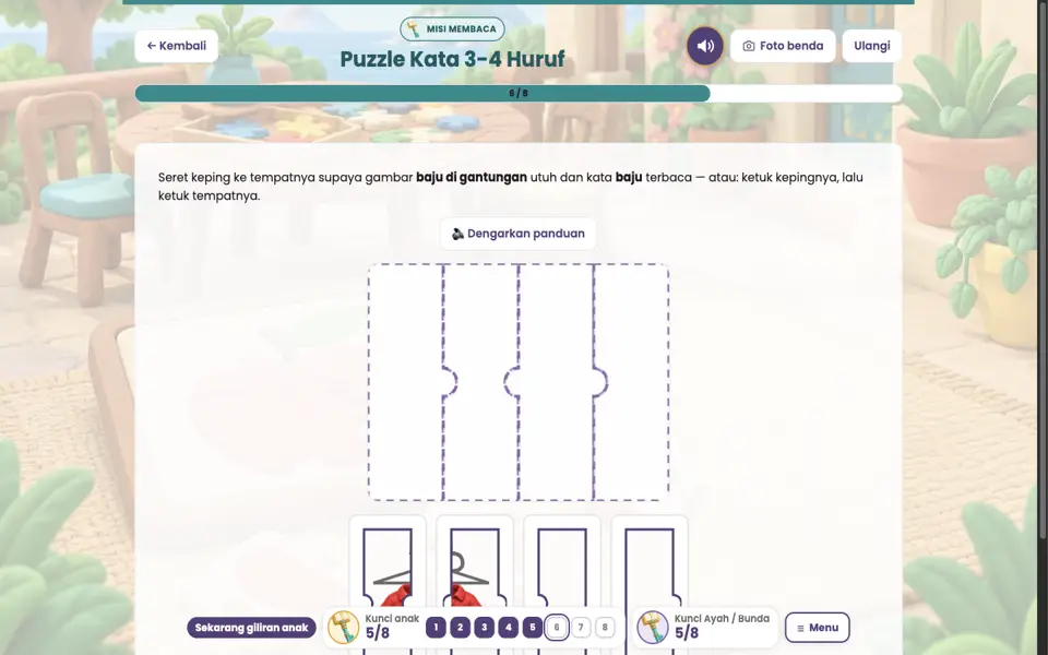 Screenshot anak level 6