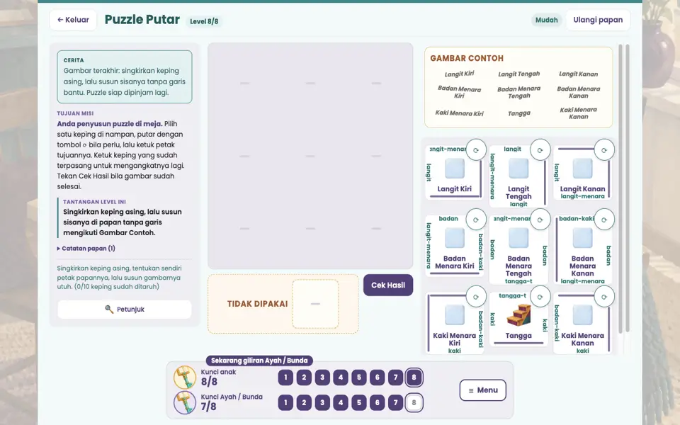 Screenshot ortu level 8