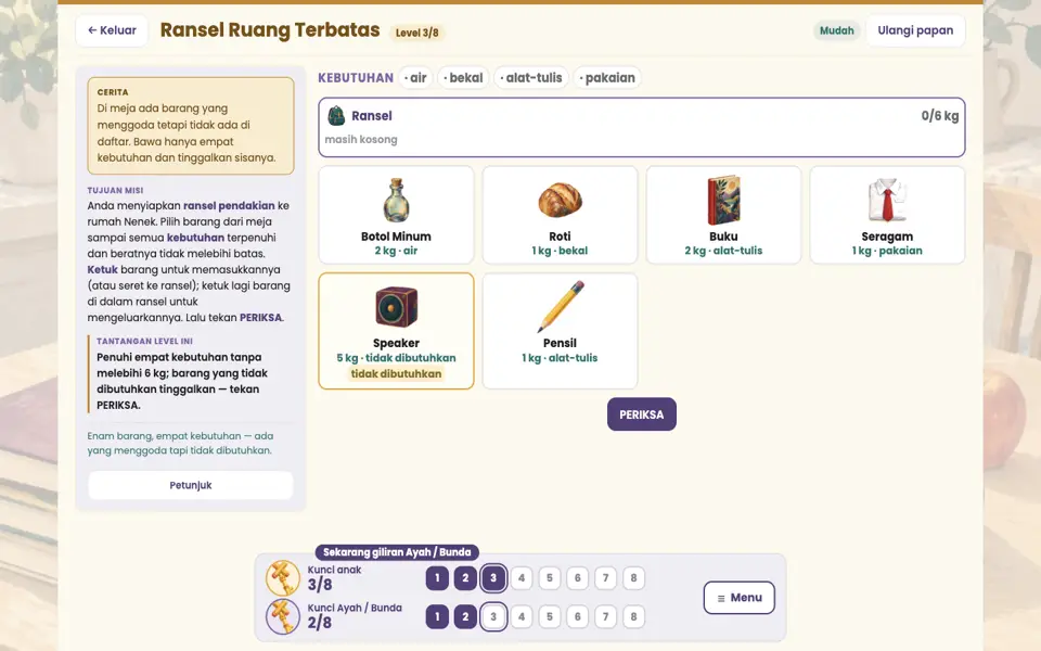 Screenshot ortu level 3
