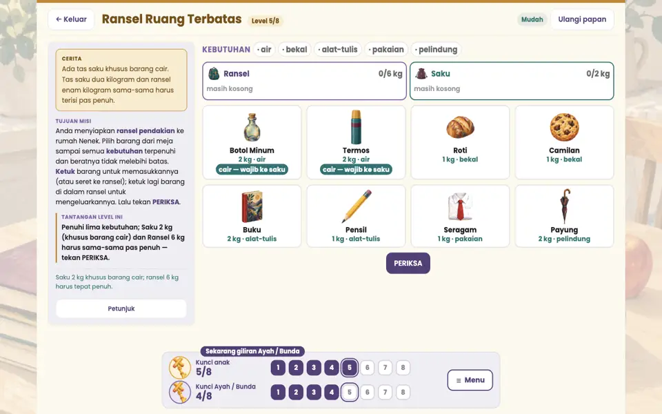 Screenshot ortu level 5