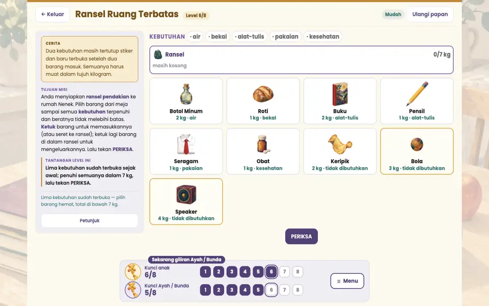 Screenshot ortu level 6