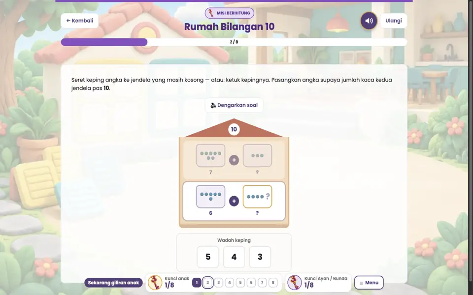 Screenshot anak level 2