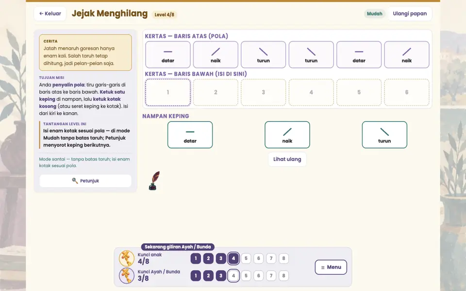 Screenshot ortu level 4