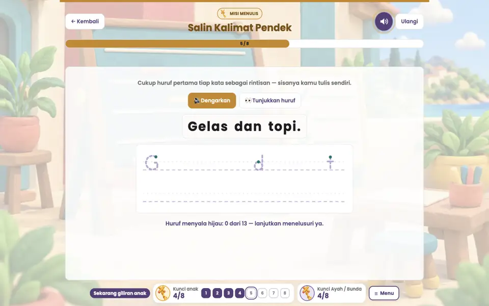 Screenshot anak level 5
