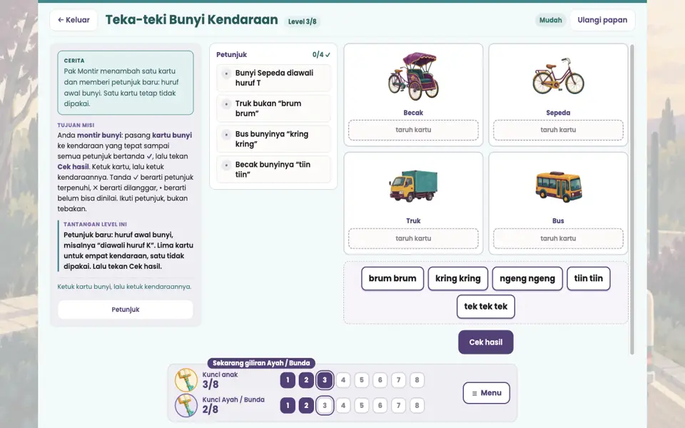 Screenshot ortu level 3