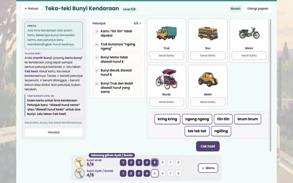 Screenshot ortu level 5