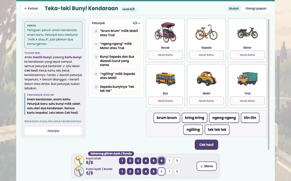 Screenshot ortu level 6