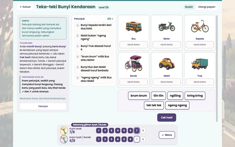 Screenshot ortu level 7
