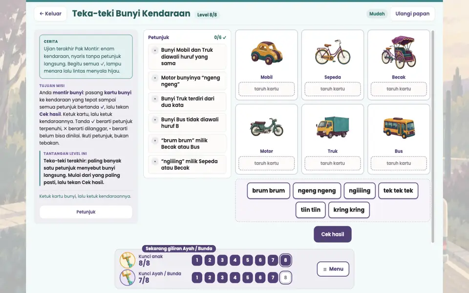 Screenshot ortu level 8