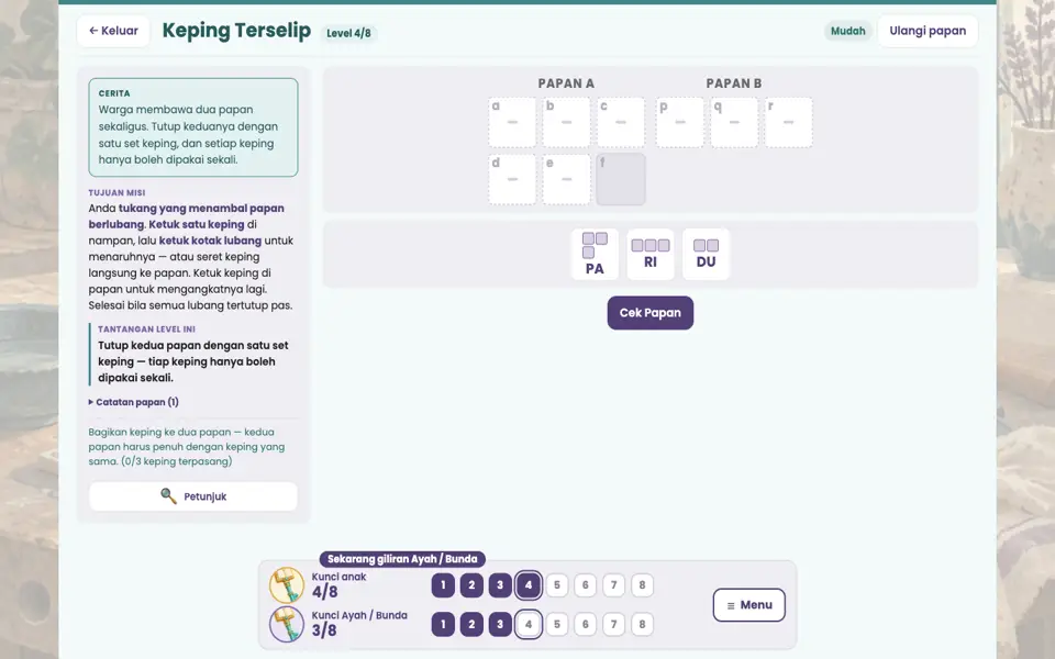 Screenshot ortu level 4