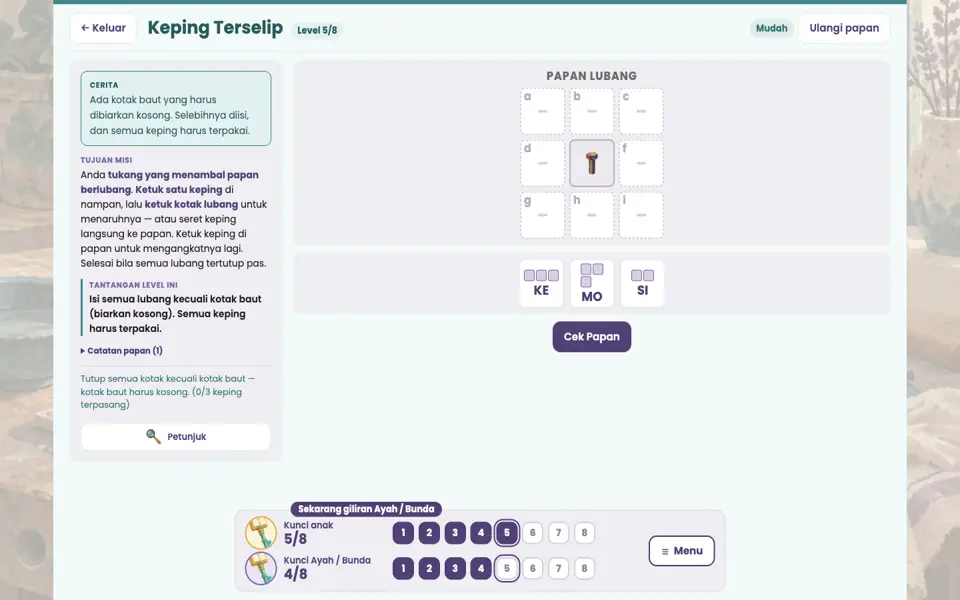 Screenshot ortu level 5