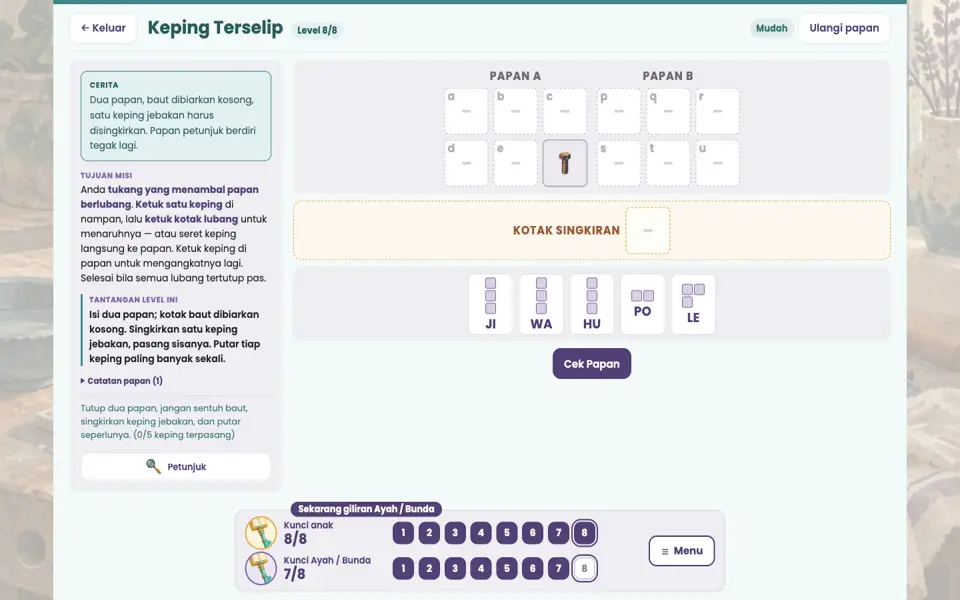 Screenshot ortu level 8