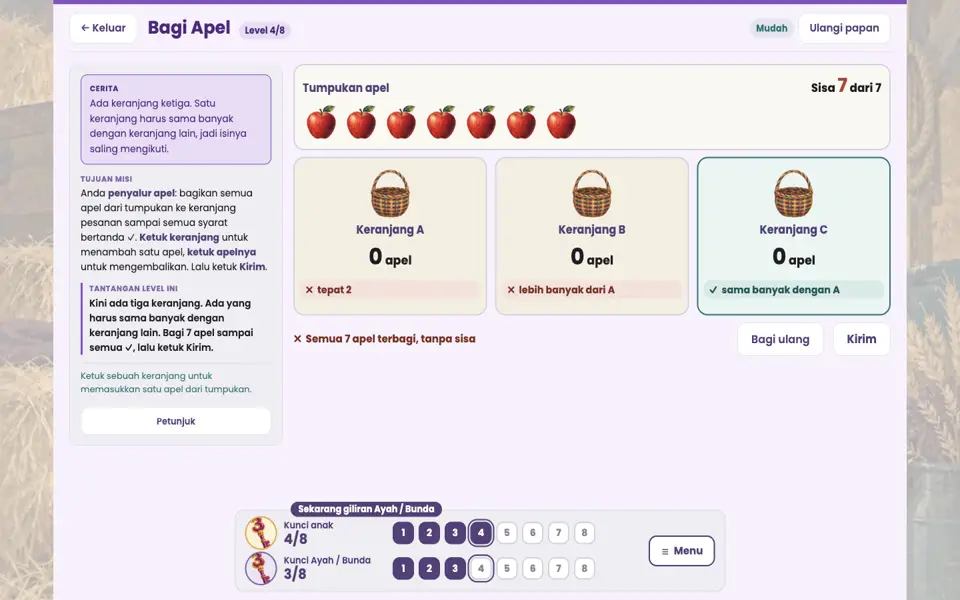 Screenshot ortu level 4