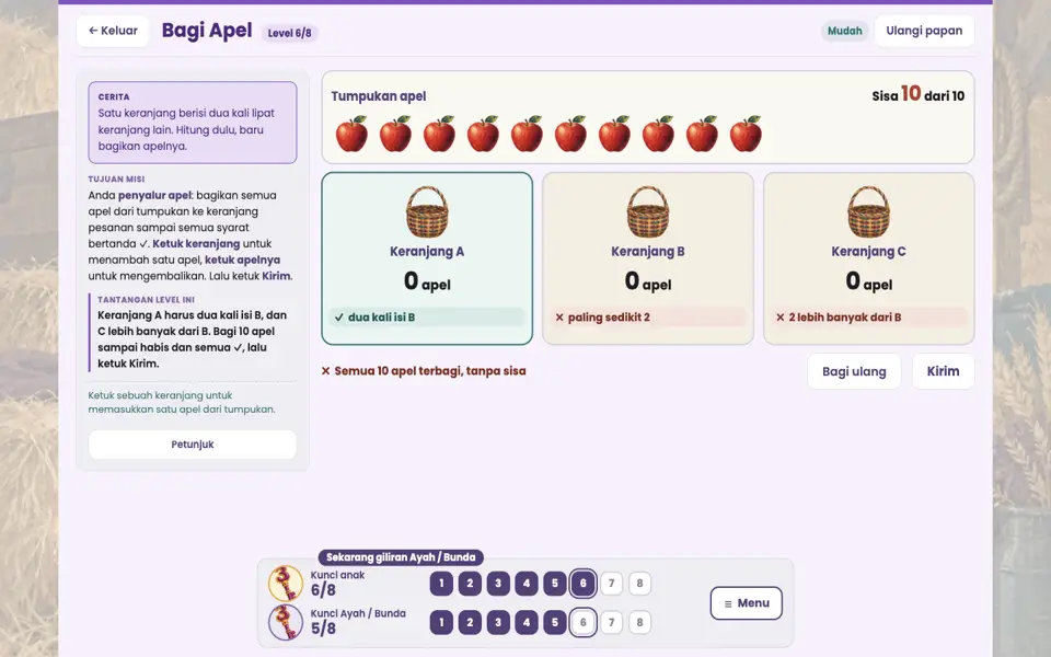 Screenshot ortu level 6