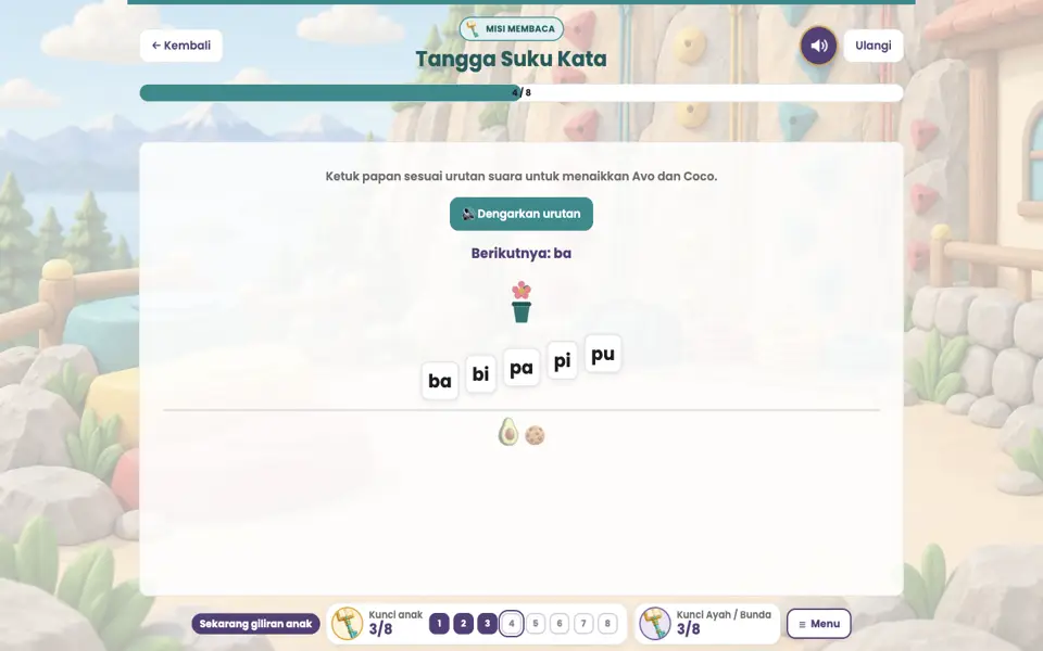Screenshot anak level 4
