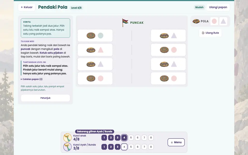 Screenshot ortu level 4