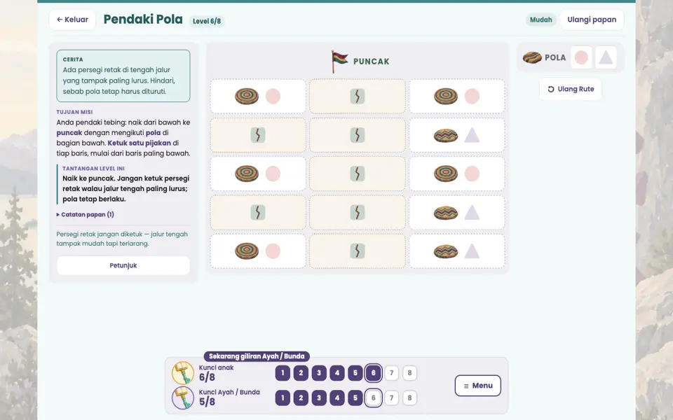 Screenshot ortu level 6