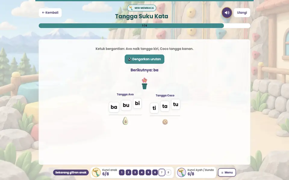 Screenshot anak level 7