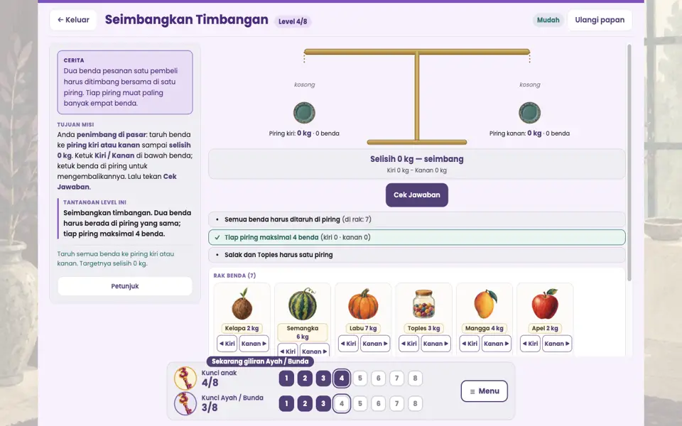 Screenshot ortu level 4