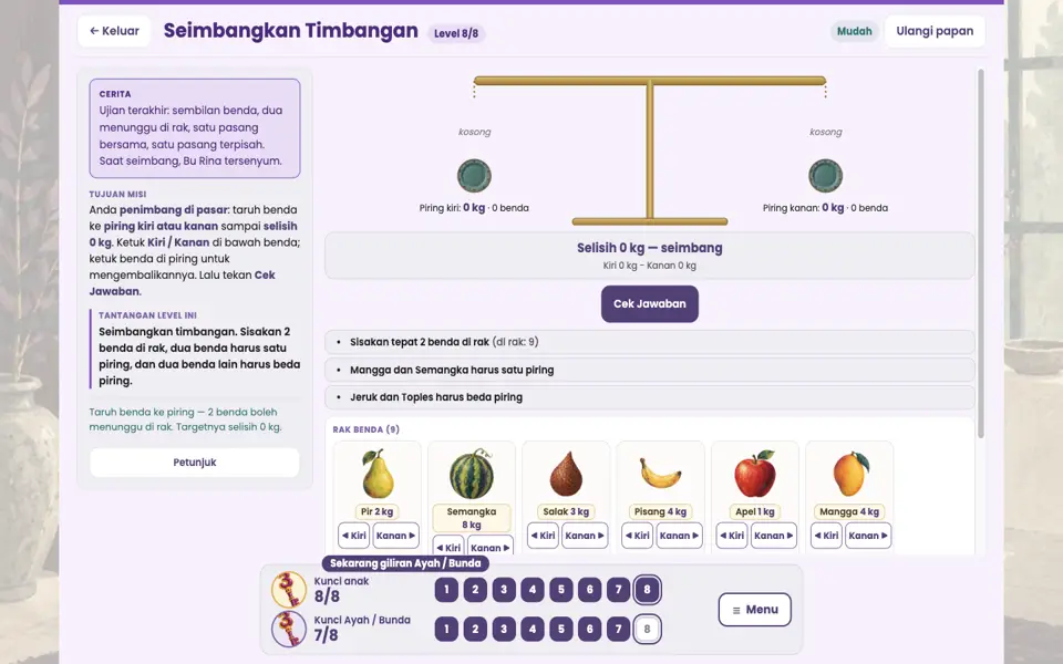 Screenshot ortu level 8